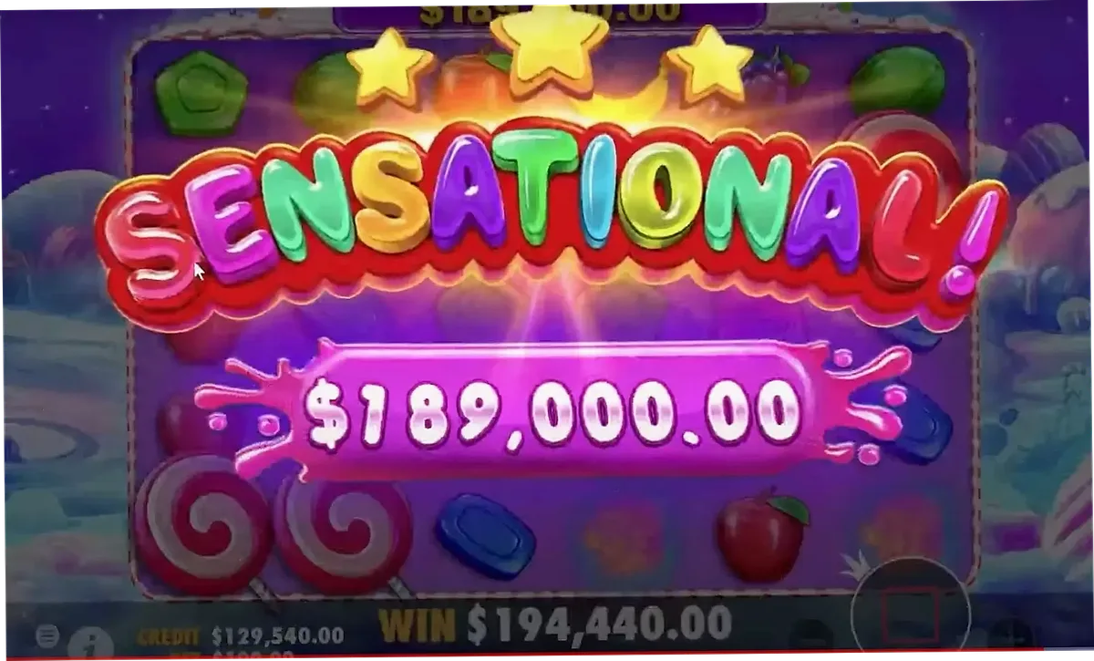 Sweet Bonanza tumble cascade feature gameplay