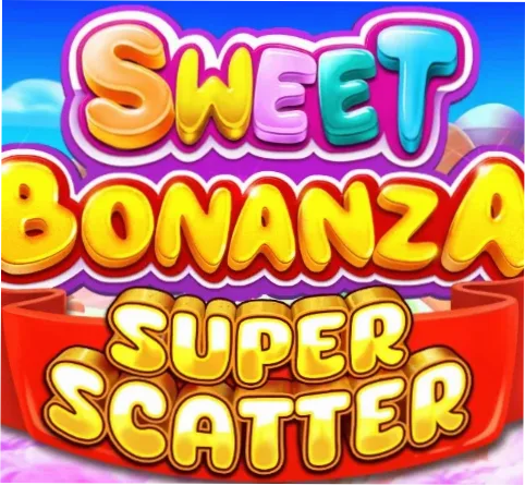 Sweet Bonanza Super Scatter logo