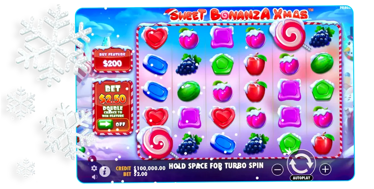 Sweet Bonanza Xmas demo mode